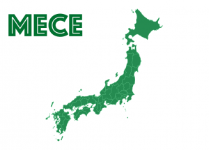 MECE日本地図